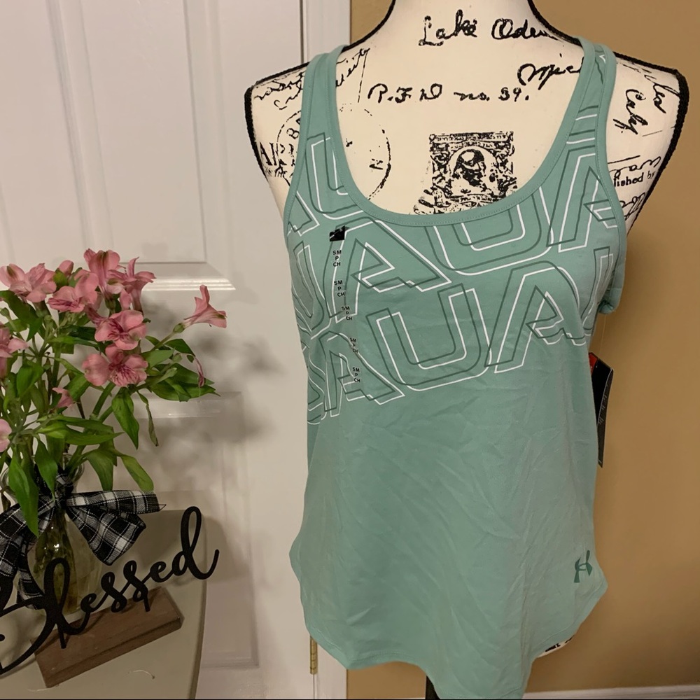 Under Armour Heat Gear Activewear Top Sz Small